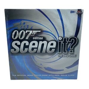 007 Edition Scene It? DVD Game Sealed James Bond Real Movie Clips - New NIB